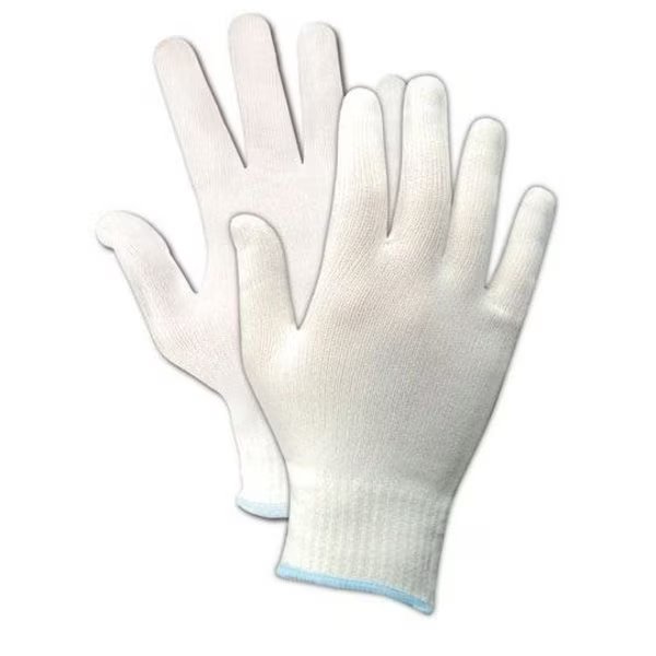 FiberLock Precision I 31NY 914 Medium Weight Machine Knit Nylon Gloves, 12PK, Magid, Mfr#: 31NYM
